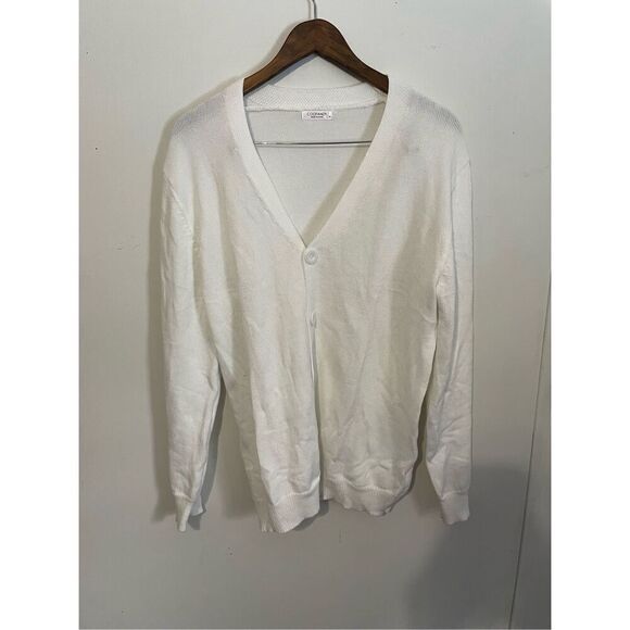 Coofandy Sweaters - NWOT Coofandy Women’s Medium White Button Down Cardigan Sweater